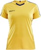 Craft 1905567 Progress Contrast Jersey W - Yellow/Club Cobolt - S afbeelding