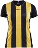Craft 1905568 Progress Stripe Jersey W - Black/Yellow - XL afbeelding