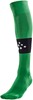 Craft Squad Contrast Voetbalkousen - Groen / Zwart | Maat: 43/45