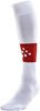 Craft 1905581 Squad Contrast Sock - White/Bright Red - 40/42 afbeelding