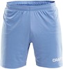 Craft Squad Short Solid Junior  Sportbroek - Maat 158  - Unisex - blauw/wit Maat 158/164