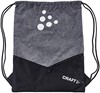 Craft 1905598 Squad Gym Bag - Dark Grey/Black - One Size afbeelding