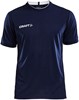 Craft 1905608 Progress Practise Tee M - Navy/White - M afbeelding