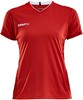 Craft 1905622 Progress Practise Tee W - Brigh Red/White - S afbeelding