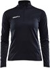 Craft 1905625 Progress Halfzip Tee LS W - Black/Black - XL afbeelding