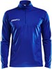 Craft 1905639 Progress Halfzip Tee LS JR - Club Cobolt/White - 158/164 afbeelding