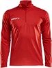 Craft 1905639 Progress Halfzip Tee LS JR - Bright Red/White - 122/128 afbeelding