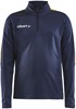 Craft Progress Halfzip Ls Tee Jr 1905639 - Navy/Sweden Yellow - 158/164