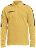Craft 1905639 Progress Halfzip Tee LS JR - Yellow/Black - 134/140 afbeelding