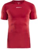Craft 1906855 Pro Control Compression Tee Unisex - Bright Red - XXL afbeelding