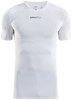 Craft 1906855 Pro Control Compression Tee Unisex - White - XS afbeelding