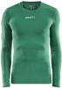 Craft 1906856 Pro Control Compression Tee LS Unisex - Team Green - M afbeelding