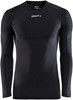 Craft 1906856 Pro Control Compression Tee LS Unisex - Black - S afbeelding