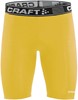 Craft 1906858 Pro Control Compression Short Tights Unisex - Yellow - XS afbeelding