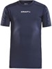 Craft Pro Control Compression Shirt Kinderen - Marine | Maat: 146/152