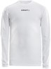 Craft 1906860 Pro Control Compression Tee LS JR - White - 134/140 afbeelding
