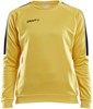 Craft 1906981 Progress R-Neck Sweater W - Yellow/Black - L afbeelding