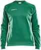 Craft 1906981 Progress R-Neck Sweater W - Team Green/White - L afbeelding