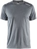 Craft 1907361 Rush Ss Tee M - Dark Grey Melange - XL afbeelding
