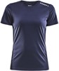 Craft 1907362 Rush Ss Tee W - Navy - L afbeelding