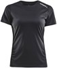Craft 1907362 Rush Ss Tee W - Black - L afbeelding