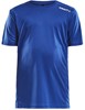 Craft 1907363 Rush Ss Tee JR - Club Cobolt - 146/152 afbeelding