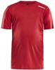 Craft 1907363 Rush Ss Tee JR - Bright Red - 134/140 afbeelding
