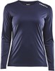 Craft 1907365 Rush LS Tee W - Navy - XXL afbeelding