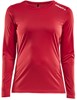 Craft 1907365 Rush LS Tee W - Bright Red - S afbeelding