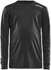Craft 1907366 Rush LS Tee JR - Black - 122/128 afbeelding