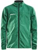 Craft 1907381 Rush Wind Jacket JR - Team Green - 146/152 afbeelding