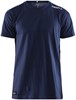 Craft 1907388 Community Mix Ss Tee M - Navy - XL afbeelding