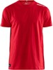 Craft 1907388 Community Mix Ss Tee M - Bright Red - XXL afbeelding
