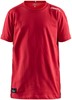 Craft 1907390 Community Mix Ss Tee JR - Bright Red - 158/164 afbeelding