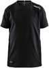Craft 1907390 Community Mix Ss Tee JR - Black - 146/152 afbeelding
