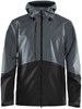 Craft Block Shell Jacket Heren - Asfalt/Zwart - Maat 3XL