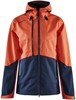 Craft 1907995 Block Shell Jacket Wmn - Pepper/Dk Navy - XS afbeelding