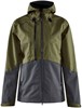 Craft 1907995 Block Shell Jacket Wmn - Woods/Asphalt - XL afbeelding