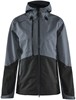 Craft Block Shell Jacket Vrouwen - Asfalt/Zwart - Maat S