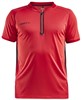 Craft 1908225 Pro Control Impact Polo M - Bright Red/Black - 3XL afbeelding