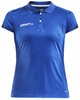 SALE! Craft 1908226 Pro Control Impact Polo Woman - Cobolt Navy - Maat L afbeelding