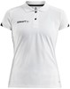 Craft 1908226 Pro Control Impact Polo W - White/Black - L afbeelding
