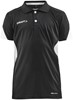 Craft Poloshirt Pro Control Impact Junior Zwart