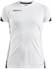 Craft 1908229 Pro Control Impact SS Tee W - White/Black - XS afbeelding