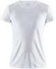 Craft 1908767 Adv Essence Ss Slim Tee Wmn - White - M afbeelding