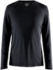 Craft 1908769 Adv Essence Ls Tee Wmn - Black - S afbeelding
