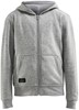 Craft 1908907 Community FZ Hoodie Jr - Grey Melange - 146/152 afbeelding
