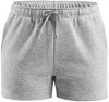 Craft 1908912 Community Sweatshorts W - Grey Melange - XS afbeelding