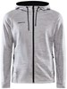 Craft 1909132 Adv Unify Fz Hood Men - Grey Melange - S afbeelding