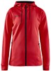 Craft 1909133 Adv Unify Fz Hood Wmn - Bright Red - M afbeelding